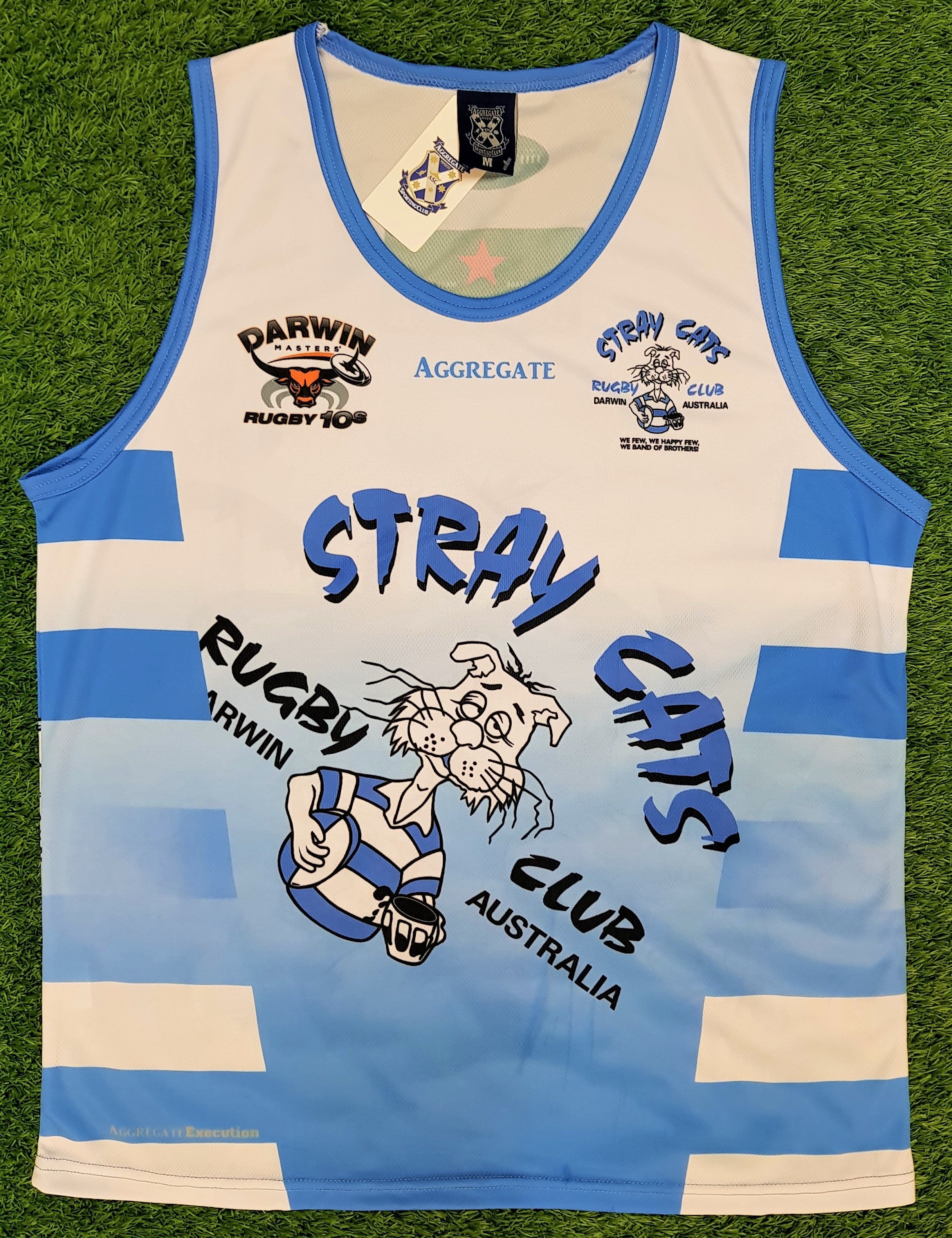 Stray Cats Singlet 21 - The Rugby Shop Darwin