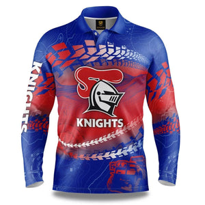 Trax Off Road Camping Shirt NRL Knights - The Rugby Shop Darwin