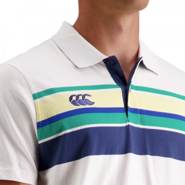 Chest Band Stripe Polo - The Rugby Shop Darwin